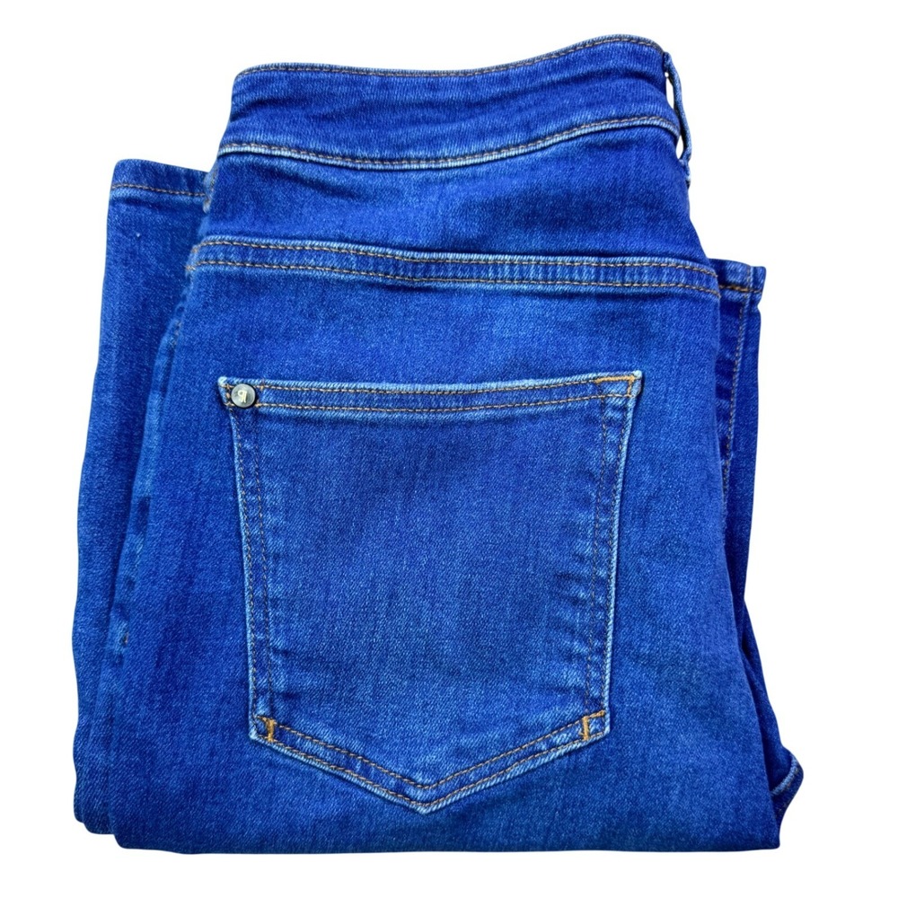 Pilcro and the Letterpress High Rise Boot Cut Jeans Medium Wash Womens Size 30 - Picture 13 of 13